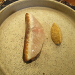 レストラン・カワサキ - 岩魚の燻製