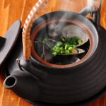 Gokanshinkan Kura - 蜆と旬野菜の土瓶蒸し