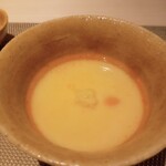 すし みむろ - 兵庫県産ホタルイカの茶碗蒸し