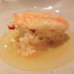 すし みむろ - 毛ガニ（カニ酢）