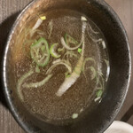 Raito hausu - チャーハン付属のスープ