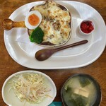 POPU - 料理写真:「焼きカレーセット」@1550