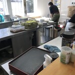 白須うどん - 厨房