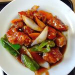 台湾料理 祥瑞 - 黒酢酢豚