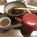 すゞ木 - 濃いめのツユは、蕎麦湯で割っていただきます。