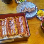 うなしん - レバー焼きも追加