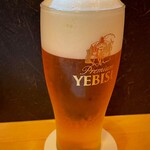 季節料理 よし野 - ビール