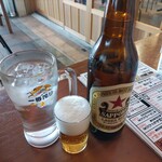 山電ガード下食堂 - エア乾杯