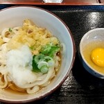 かがわ軒 - ぶっかけ（480円）+生卵