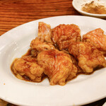 東昌園 - 脂付きホルモン