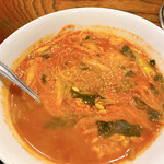 東昌園 - テグタンスープ辛め