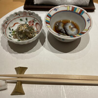 鮨 いし黒 - おまかせ 16500 のスタートはなまこ