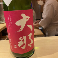 鮨 いし黒 - 大那 栃木のお酒ですね