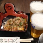 Takoya Doutombori Kukuru - 生ビール450円
