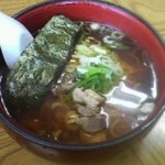 急行食堂 - 鳥もつラーメン　５００円