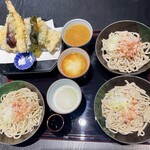 蕎麦 やすたけ - 【天ぷら付きおろしざんまいそば　2200円】