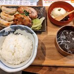 肉汁餃子のダンダダン - 焼餃子・チャーシュー定食