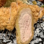 とんかつ けい太 - ロースアップ(//∇//)