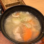 とんかつ けい太 - トン汁