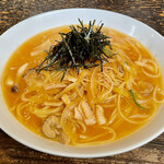 カフェ・レストランシブレット - イカと明太子のパスタ　1200円