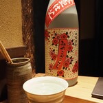 とり茶太郎 - 芋焼酎「みやこざくら」（ロック）