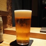 とり茶太郎 - 生ビール