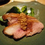 とり茶太郎 - 鴨 もも肉 炙り