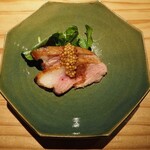 とり茶太郎 - 鴨 もも肉 炙り