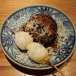 とり茶太郎 - 肉詰め椎茸 + うずらの卵