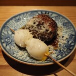 とり茶太郎 - 肉詰め椎茸 + うずらの卵