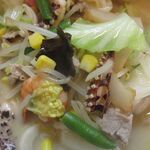 長崎ちゃんぽん・皿うどん 球磨 - ゲソ多め