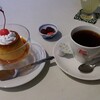 喫茶 トエム - 料理写真:プリン＆珈琲