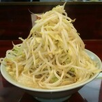 ラーメン 大高山 - 野菜増しの標高 