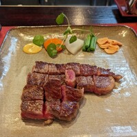 くいしんぼー山中 - ロースステーキ
