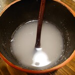 松風庵 - 蕎麦湯