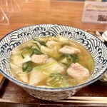 棊子麺茶寮 いしこん - かしわ棊子麺