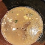 中華蕎麦 とみ田 - スープ割り