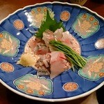 かおちゃん家deめしくい亭 - 鯵の刺身