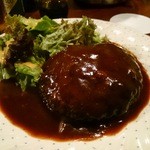 かおちゃん家deめしくい亭 - ジャンボハンバーグ