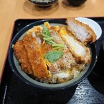 製麺屋食堂 - 厚切りロースカツ丼