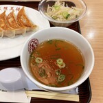 大阪王将 - スープ