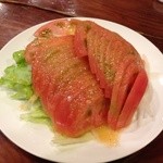 牛たん料理 閣 ブランドーム本店 - トマトサラダ