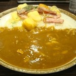 CoCo壱番屋 - フライド明宝ハムヤサイカレー