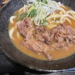 こと平 - 神戸牛肉カレーうどん（アップ）