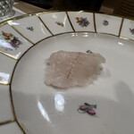 うを徳 - 佐島産天然とらふぐの刺身