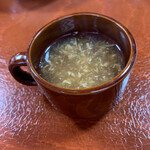 DURGA - タンドリーセット　1,050円　のスープ