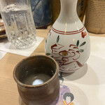 うを徳 - 賀茂鶴の熱燗