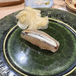 うを徳 - 宮城産さよりのにぎり