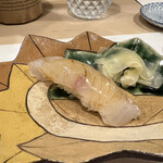 うを徳 - 茨城県ひらめのにぎり