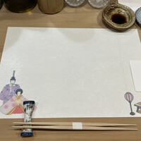 うを徳 - お雛様のテーブルマット